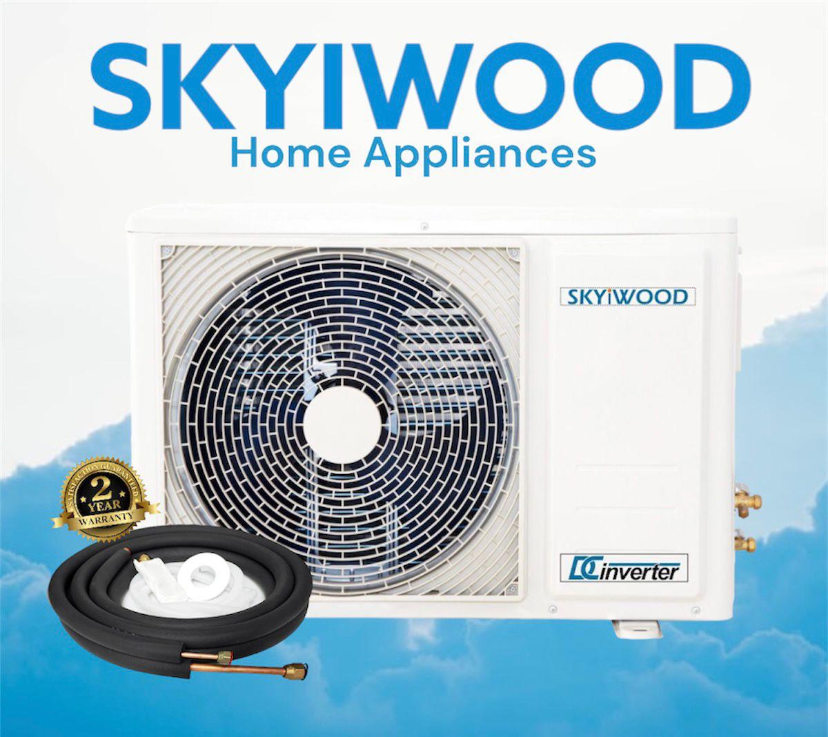 SKYWOOD SPLIT A/C DC INVERTER ENERGY SAVER SKW 1855IBR THAILAND MADE