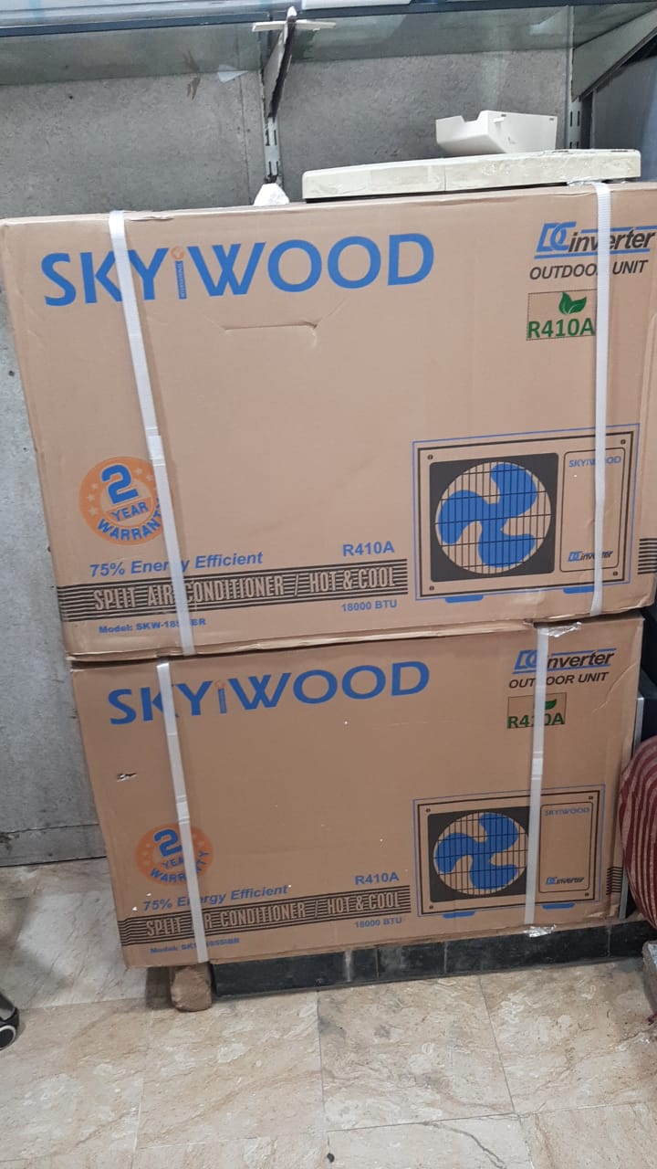 SKYWOOD SPLIT A/C DC INVERTER ENERGY SAVER SKW 1855IBR THAILAND MADE